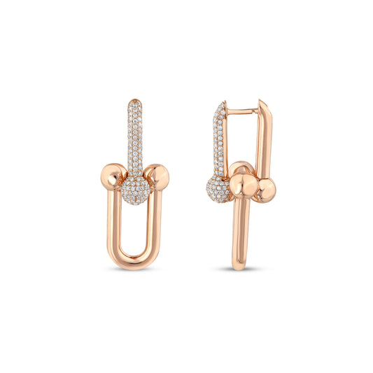 Tiffany Large Link Earrings